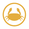 May Contain Crustaceans (such as prawns, crabs and lobsters)